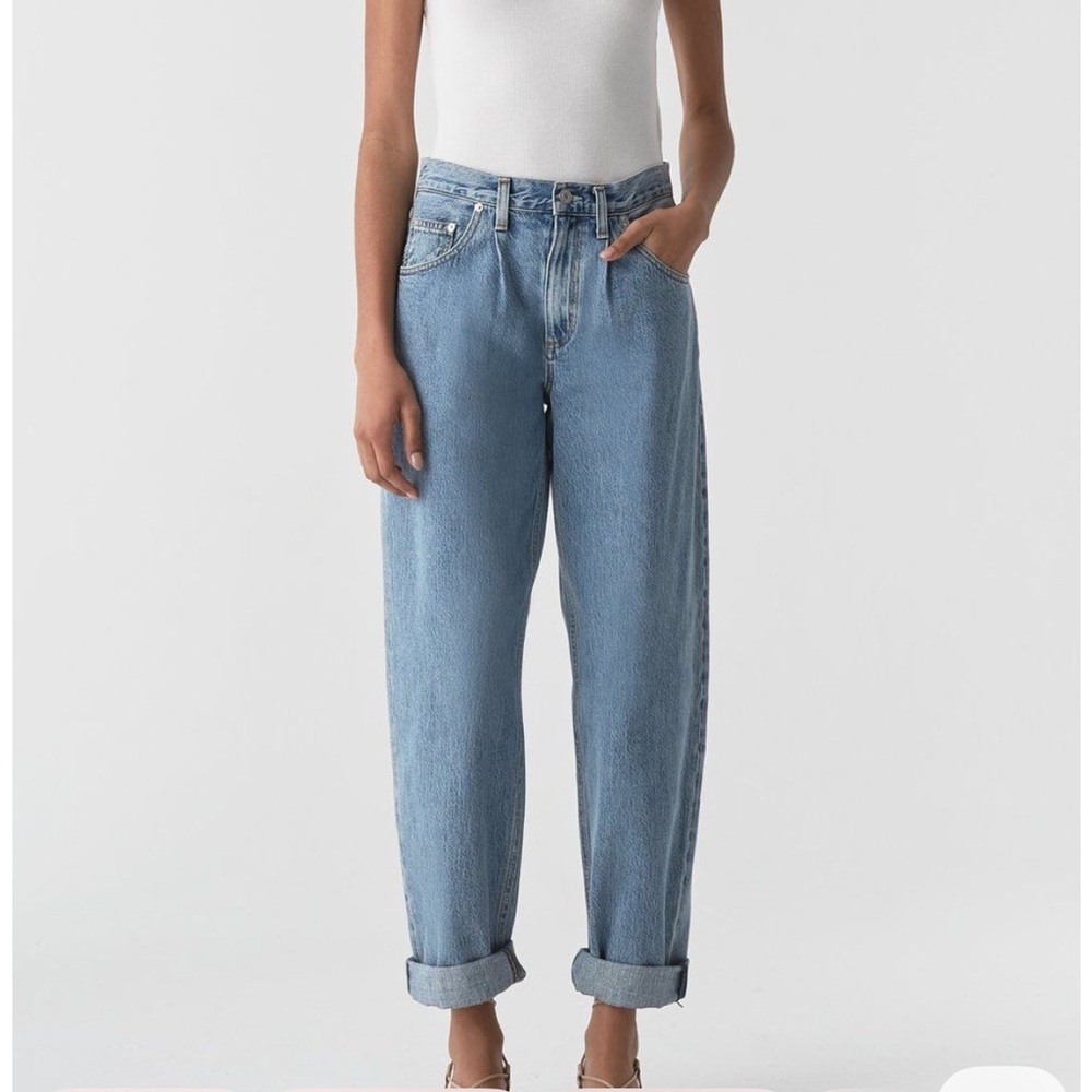 Agolde Light Blue Boyfriend Jeans